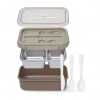 Lunch box Fissman 800 ml z 2 komorami i stalowym pojemnikiem